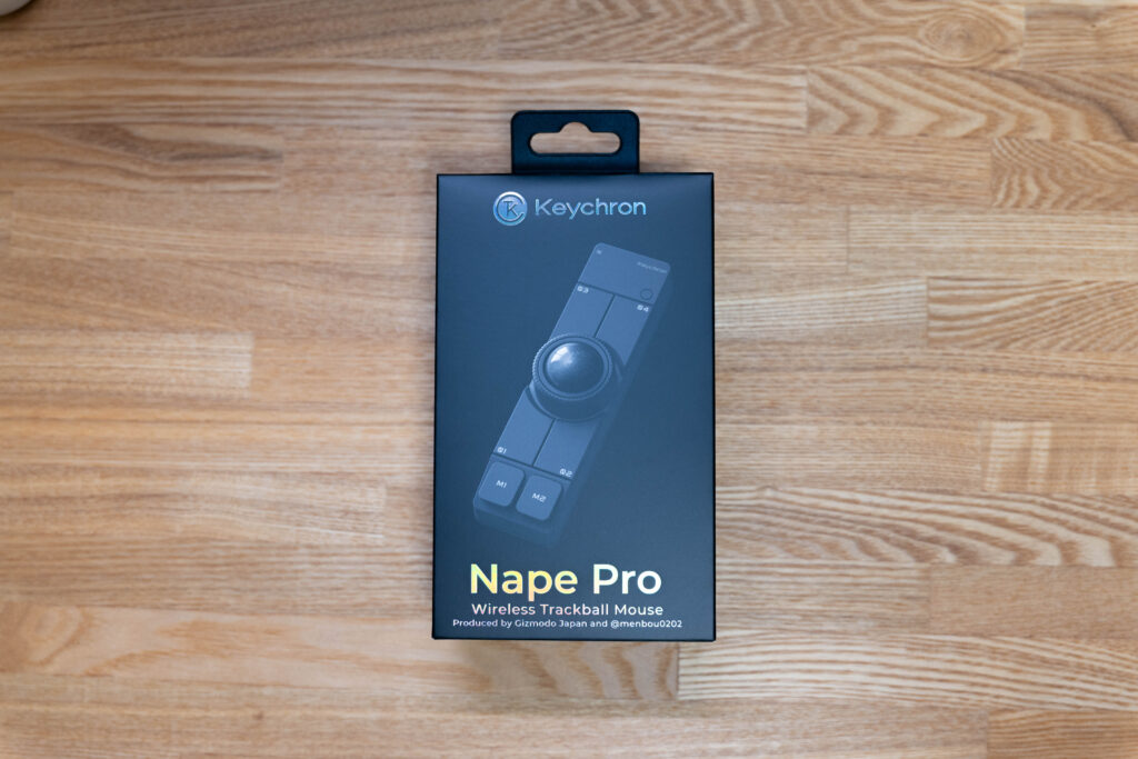 Keychron Nape Pro レビュー｜HHKBに添えるだけでマウス移動がゼロに